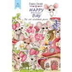 FDC Die-Cuts/Ephemera/Stanzteile - Happy Mouse Day