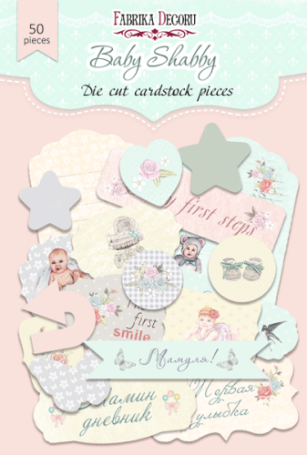FDC Die-Cuts/Ephemera/Stanzteile - Baby Shabby