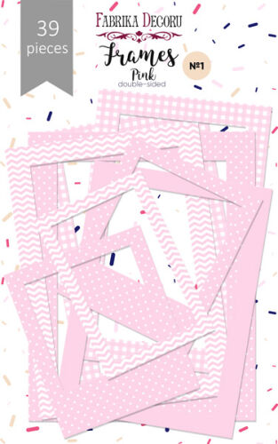 FDC Stanzteile Rahmen - Pink