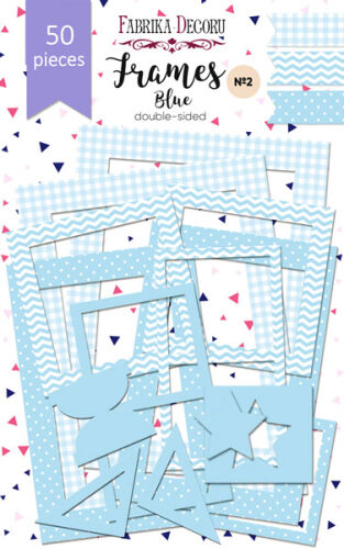 FDC Stanzteile Rahmen - Blue