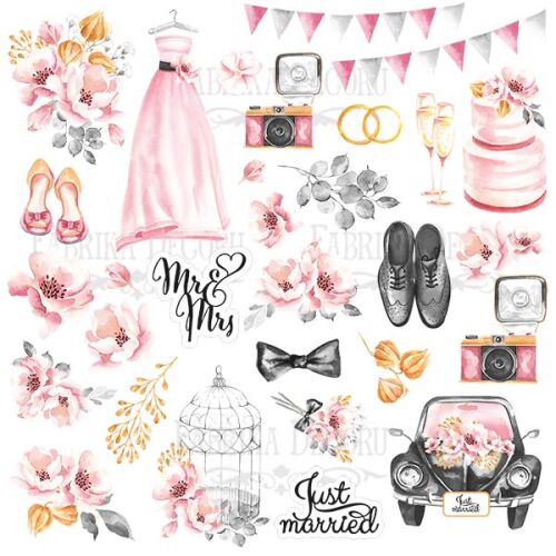 FDC Cut-Out Sheet 8"x8" - Say Yes
