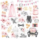 FDC Cut-Out Sheet 8"x8" - Say Yes
