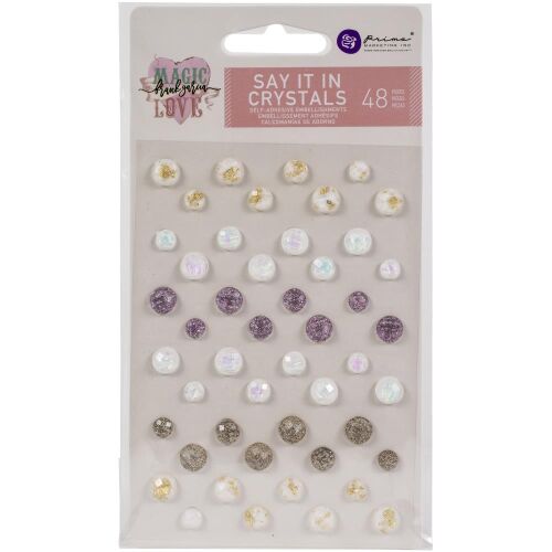 PRM Embellishment - Say it in Crystals Magic Love