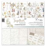 LXI Paper Pad 12x12" - Together Forever Set 5BL