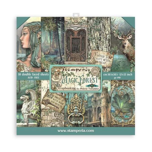 STP Paper Pad 12x12" - Magic Forest