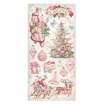 STP Paper Pack 6x12" - Pink Christmas 