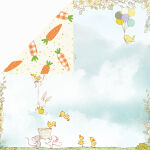 CYD Paper Pack 12x12" - Hopping Bunnies