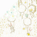 CYD Paper Pack 12x12" - Hopping Bunnies