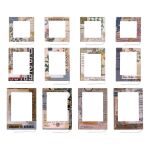 THZ Tim Holtz Ephemera - Idea-Ology Layer Frames Collage