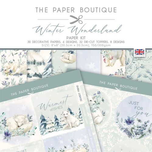 TPB Paper Pad 8x8" - Paper Kit Winter Wonderland