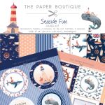 TPB Paper Pad 8x8" - Paper Kit Seaside Fun