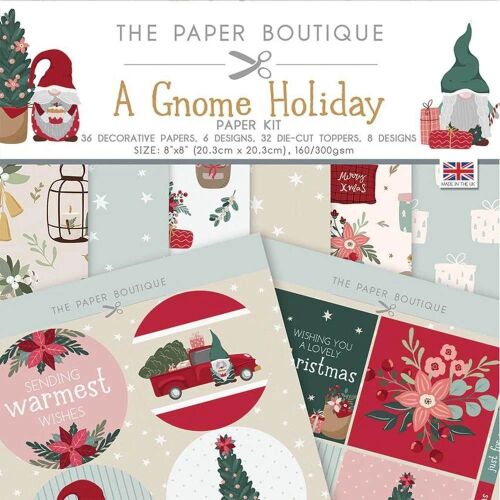 TPB Paper Pad 8x8" - Paper Kit A Gnome Holiday