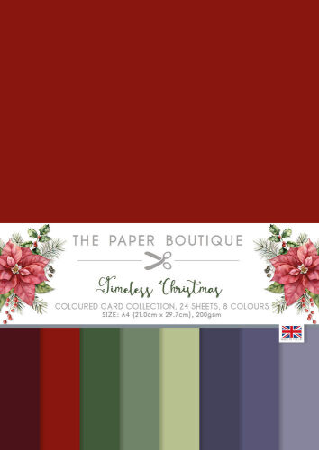 TPB Coloured Card Collection A4 - Timeless Christmas