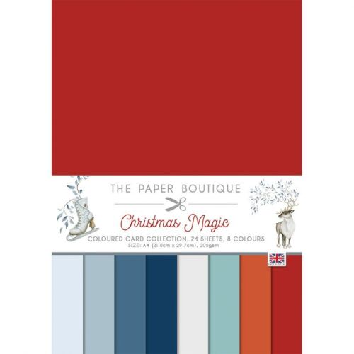 TPB Coloured Card Collection A4 - Christmas Magic