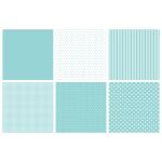 TPB Paper Pad 8x8" - Perfect Partners Mint & White