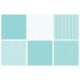 TPB Paper Pad 8x8" - Perfect Partners Mint & White