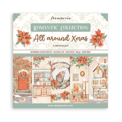 STP Paper Pad 12x12" - Romantic All around Christmas