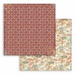 STP Paper Pad 8x8" - Christmas Greetings Backgrounds