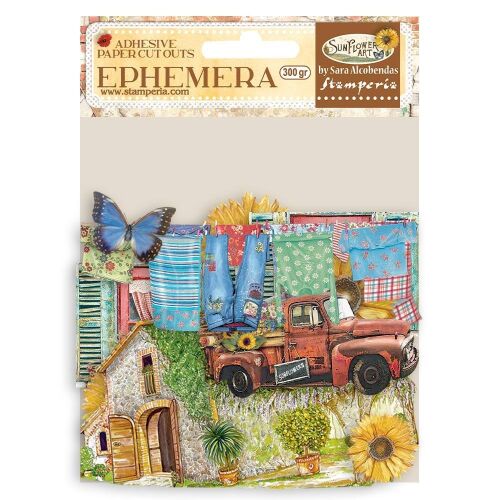 STP Ephemera - Sunflower Art Elements & Sunflowers