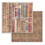 STP Paper Pad 12x12" - Vintage Library Maxi Background
