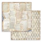 STP Paper Pad 12x12" - Vintage Library Maxi Background