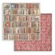STP Paper Pad 12x12" - Vintage Library Maxi Background