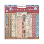 STP Paper Pad 8x8" - Vintage Library Backgrounds