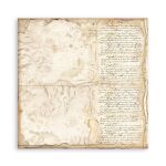 STP Paper Pad 8x8" - Vintage Library Backgrounds