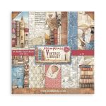 STP Paper Pad 8x8" - Vintage Library 