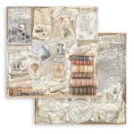 STP Paper Pad 8x8" -Vintage Library