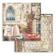 STP Paper Pad 8x8" - Vintage Library 