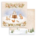 STP Paper Pad 8x8" - Romantic Winter Valley