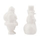 THZ Embellishment - Idea-ology Salvaged Santa and Snowman