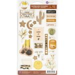 PRM Chipboard Sticker - Golden Desert