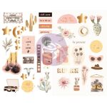 PRM Chipboard Sticker - Golden Desert