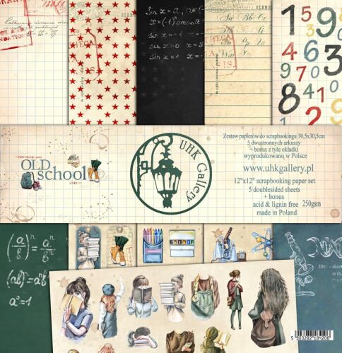 UHK Paper Pack 12x12" - Old School