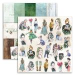 UHK Paper Pack 12x12" - Cottage Girl