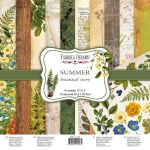 FDC Paper Pack 12x12" - Summer Botanical Story