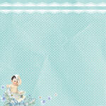 FDC Paper Pack 12x12" - Shabby Baby Boy Re-Design