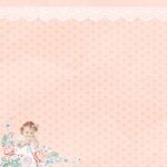 FDC Paper Pack 12x12" - Shabby Baby Girl Re-Design