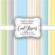 FDC Paper Pack 12x12" - Cool Stripes
