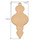 FDC Ornament MDF - #434