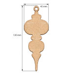 FDC Ornament MDF - #442