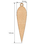 FDC Ornament MDF - #447