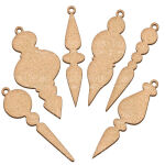 FDC Ornament-Set MDF - #468