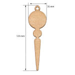 FDC Ornament-Set MDF - #468