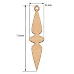 FDC Ornament-Set MDF - #468