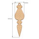 FDC Ornament-Set MDF - #468