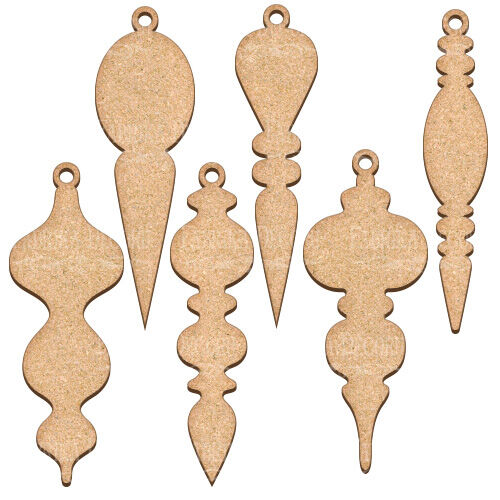 FDC Ornament-Set MDF - #469