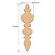 FDC Ornament-Set MDF - #469
